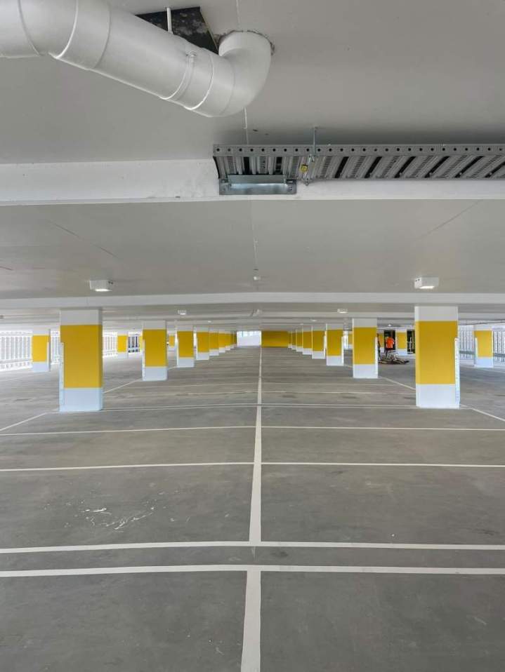 Underground Parking Interior Painting Clayton, VIC